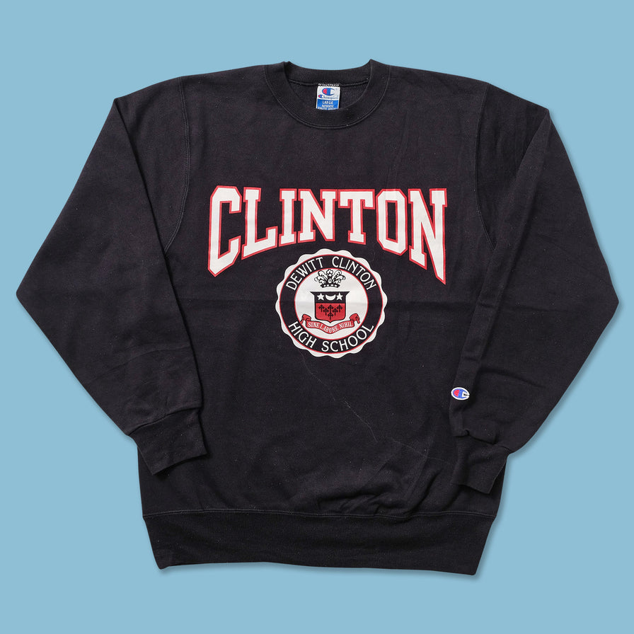 Vintage Champion Clinton Sweater Medium 