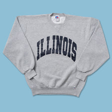 Vintage Russell Athletic Illinois Sweater Small 