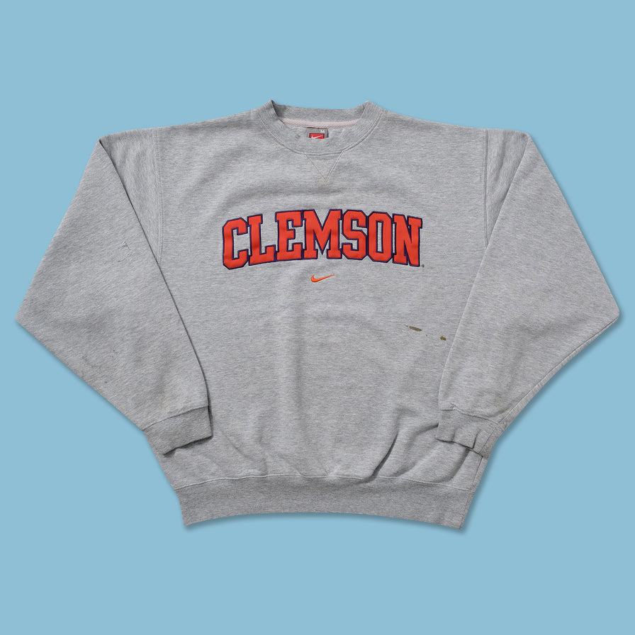 Clemson nike crewneck clearance sweatshirt