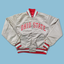 Vintage Starter Ohio State Satin Bomber Jacket Medium 