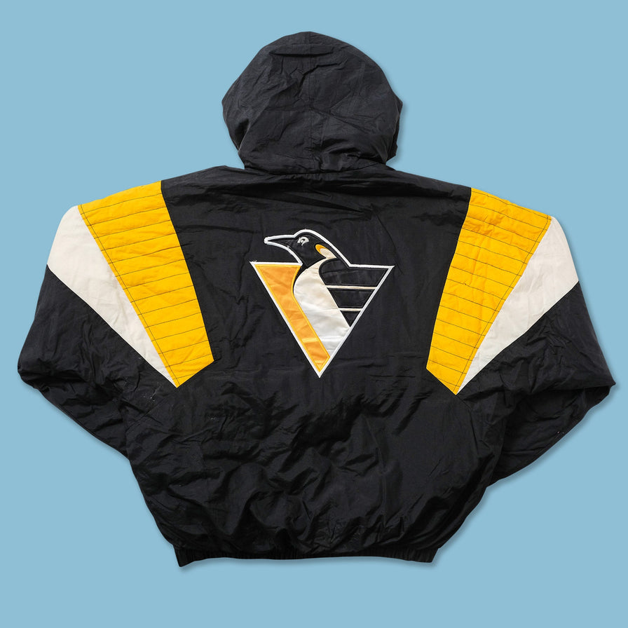 Vintage Starter Pittsburgh Penguins Anorak XLarge 