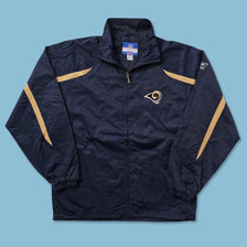 Vintage Reebok St. Louis Rams Light Jacket Large 