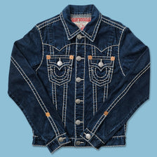 Y2K True Religion Denim Jacket Small 