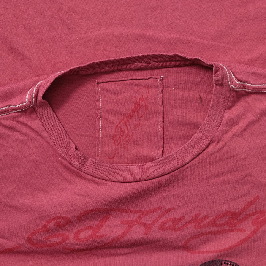 Y2K Ed Hardy T-Shirt Large 