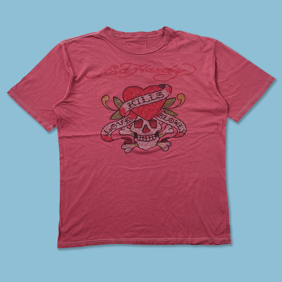 Y2K Ed Hardy T-Shirt Large 