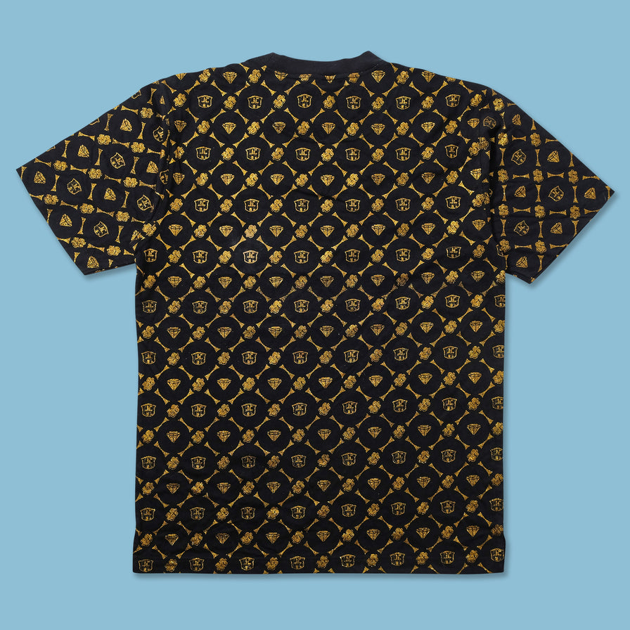 Y2K Raw Blue T-Shirt XLarge 