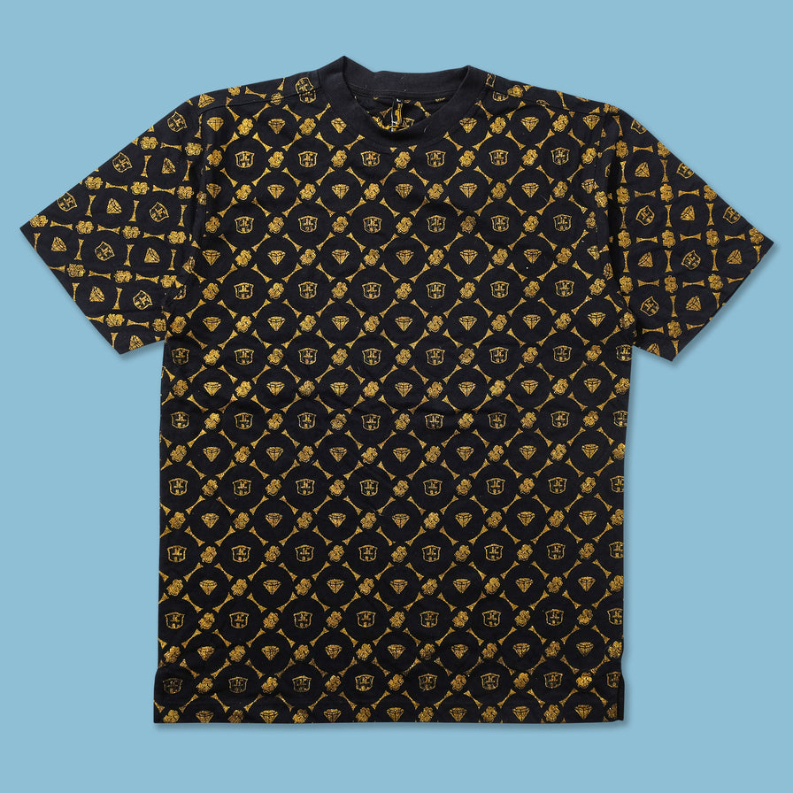 Y2K Raw Blue T-Shirt XLarge 