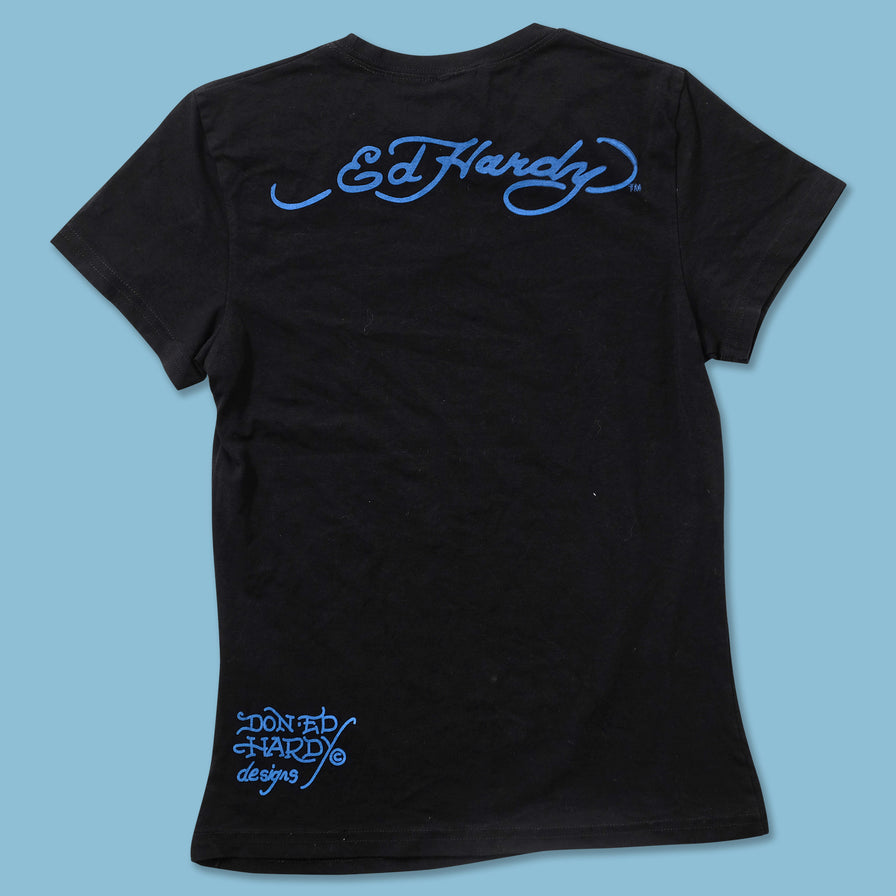 Women's Y2K Ed Hardy T-Shirt Small 