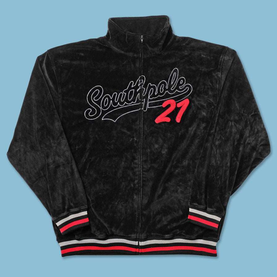 Y2K Southpole Velour Jacket XLarge 