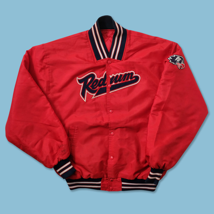 Y2K Redrum Padded Varsity Jacket Large 