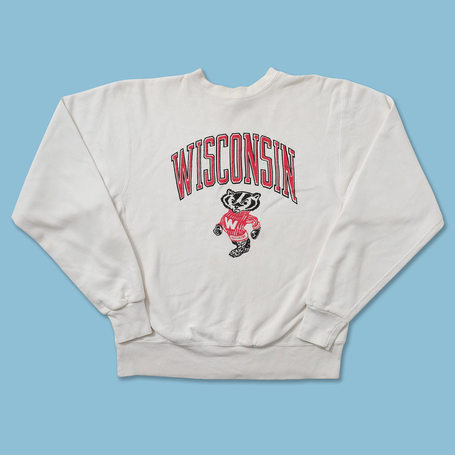 Vintage Wisconsin Badgers Sweater XLarge 