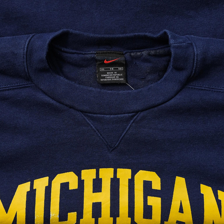 Vintage Nike Michigan Baseball Sweater XLarge 
