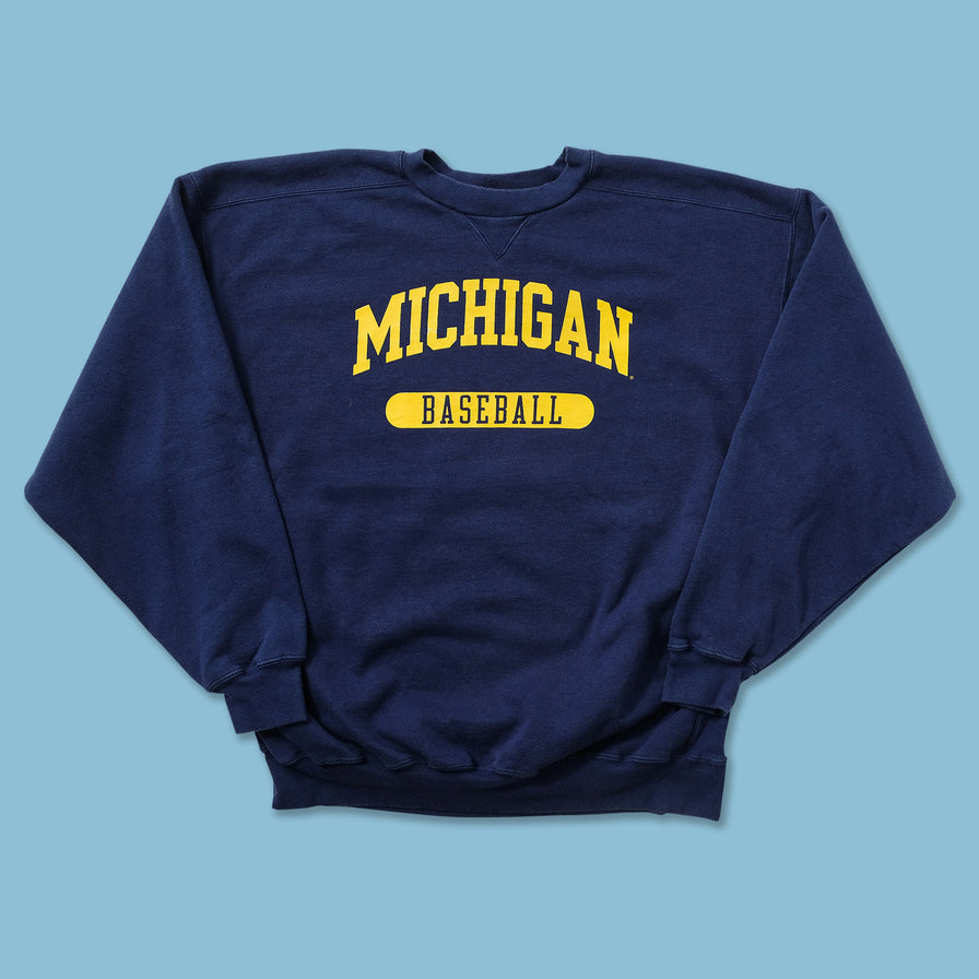 Vintage Nike Michigan Baseball Sweater XLarge 