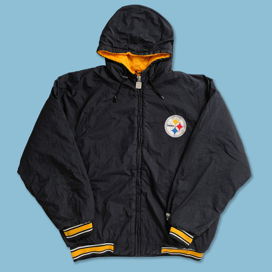 Vintage Pittsburgh Steelers Padded Jacket XLarge 