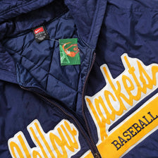 Vintage Nike Yellow Jacket Baseball Jacket XLarge 