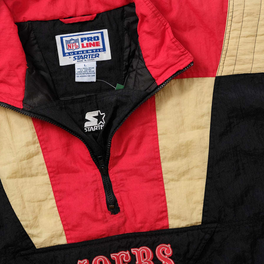 Vintage Starter San Francisco 49ers Anorak Large 