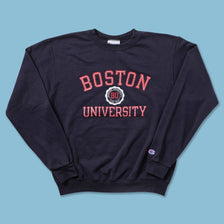 Champion Boston University Sweater Medium 