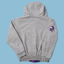 Minnesota Vikings Zip Hoody Medium - Double Double Vintage
