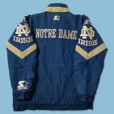 Vintage Starter Notre Dame Jacket Large - Double Double Vintage