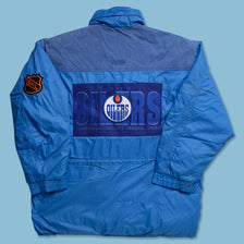 Vintage Edmonton Oilers Padded Jacket XXL