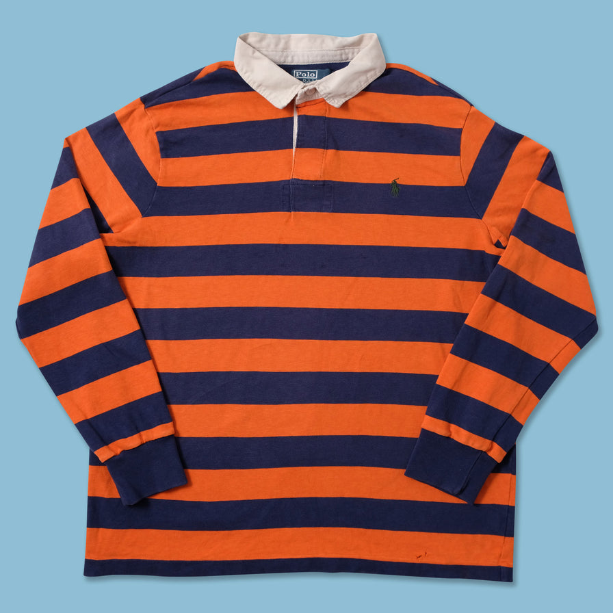 Vintage Polo Ralph Lauren Rugby Sweater Large - Double Double Vintage