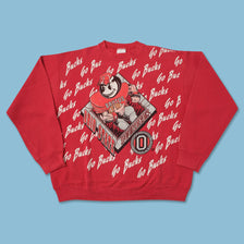 Vintage Ohio State Buckeyes Sweater Large 