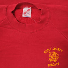 Vintage Dooly County Bobcats Sweater Small 