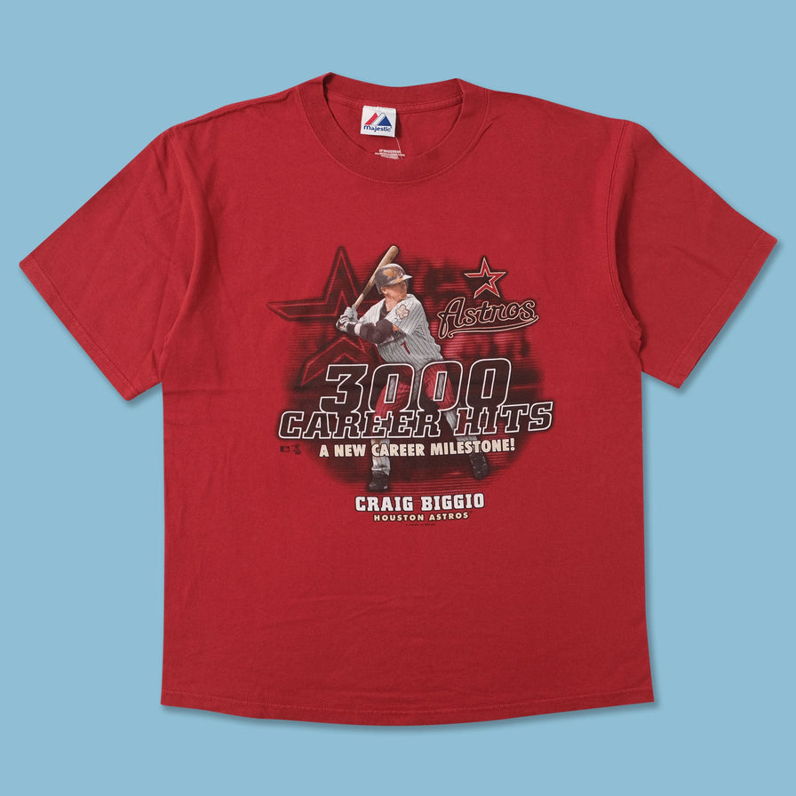 2007 Houston Astros Craig Biggio T-Shirt Large 
