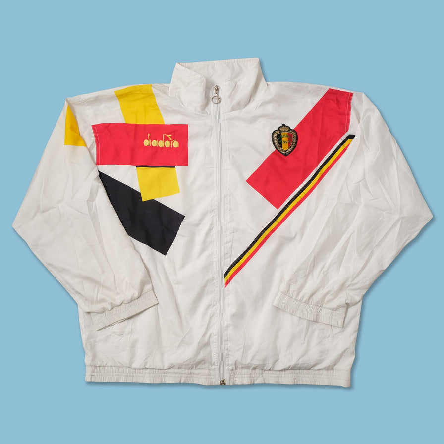 Vintage Diadora Track Jacket Large 