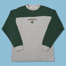 Vintage Minnesota Wild Sweater Medium 