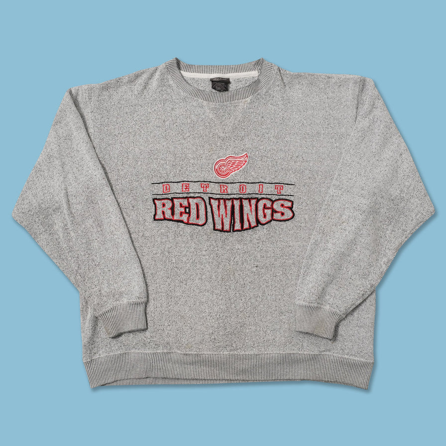 Vintage Detroit Red Wings Sweater Large 