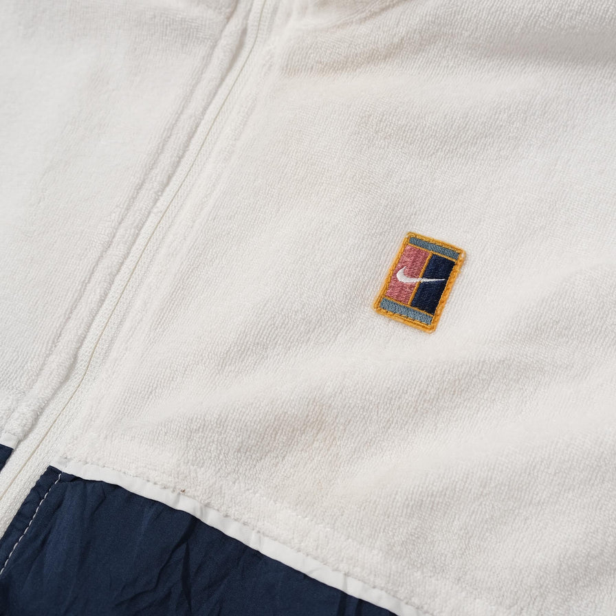 Vintage Nike Tennis Reversible Track Jacket Medium 