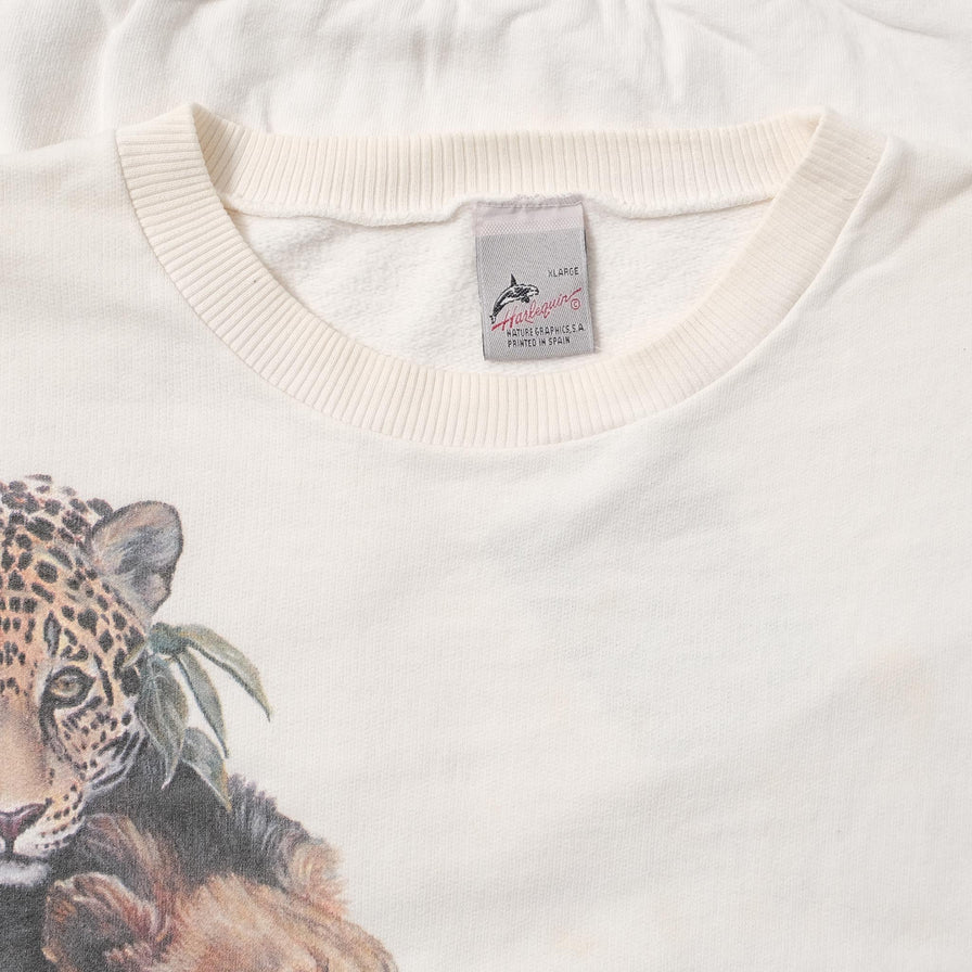 Vintage Animal Sweater Large 