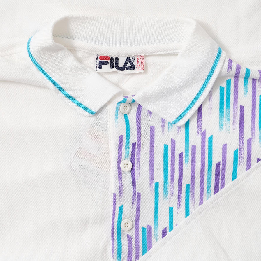 Vintage Fila Tennis Polo Large 