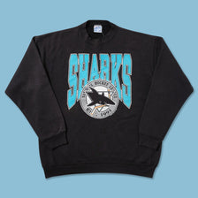 1991 San Jose Sharks Sweater Large 