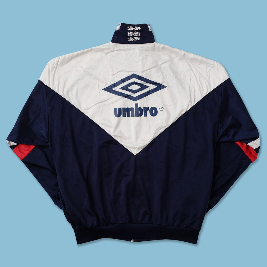 Vintage Umbro England Track Jacket Large 