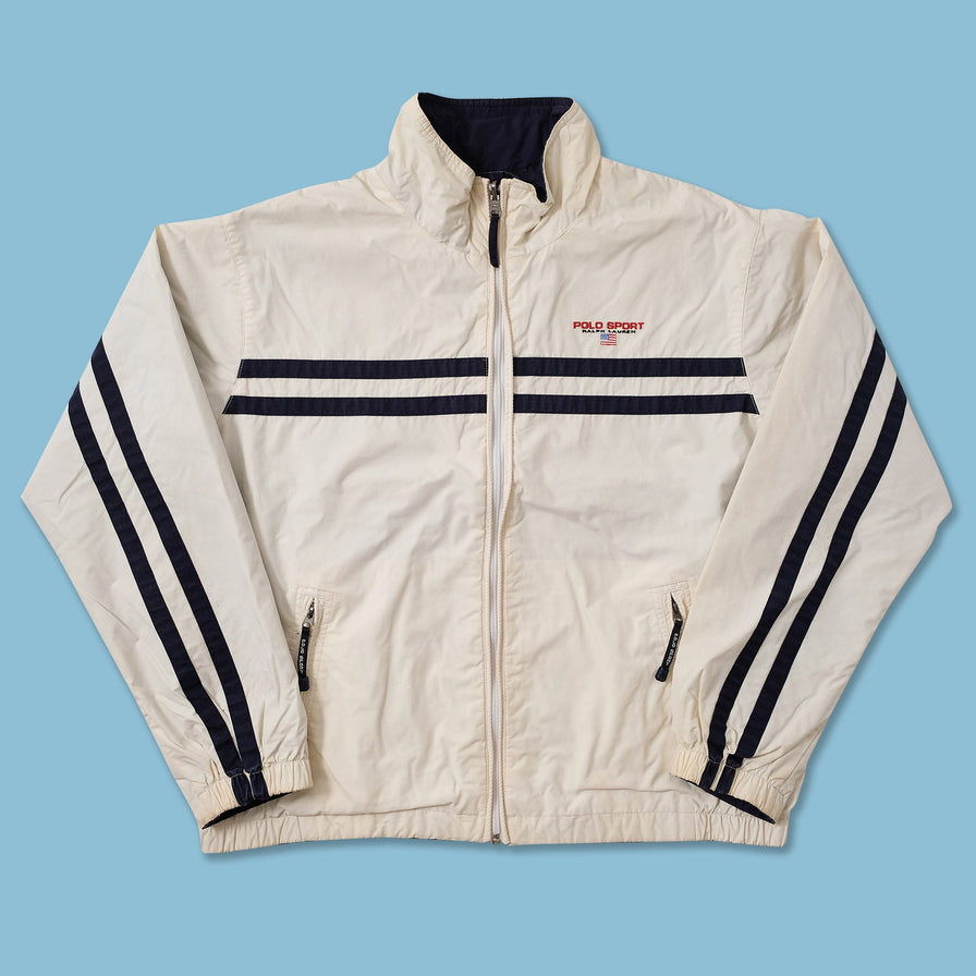 Vintage Reversible Polo Sport Jacket Large 