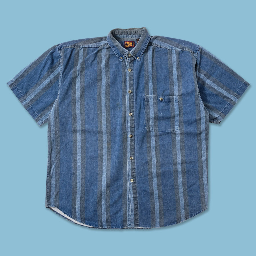 Vintage Striped Shirt XXL 
