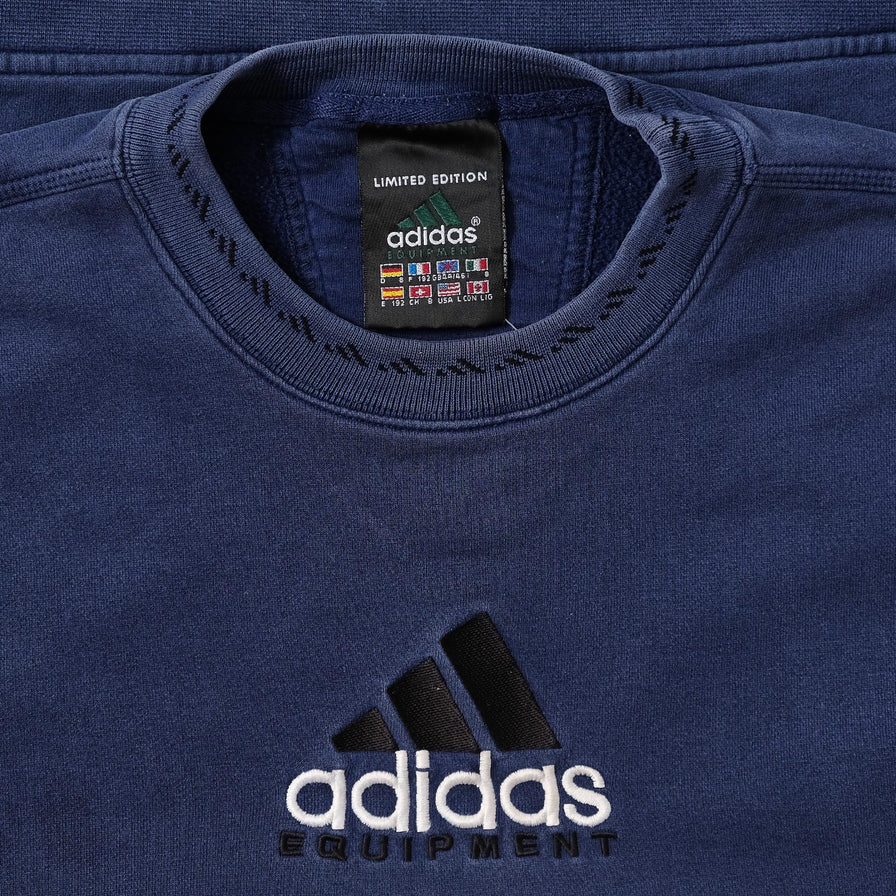 Vintage adidas Equipment Sweater XLarge 