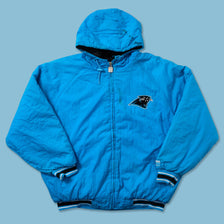 Vintage Carolina Panthers Padded Jacket XLarge 