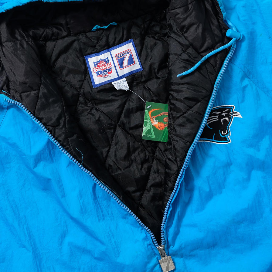 Vintage Carolina Panthers Padded Jacket XLarge 