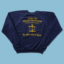 Vintage University of Akron Sweater Small 