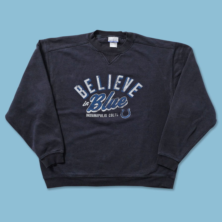 Vintage Reebok Indianapolis Colts Sweater Large 