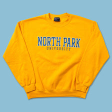 Vintage North Park University Sweater Medium 