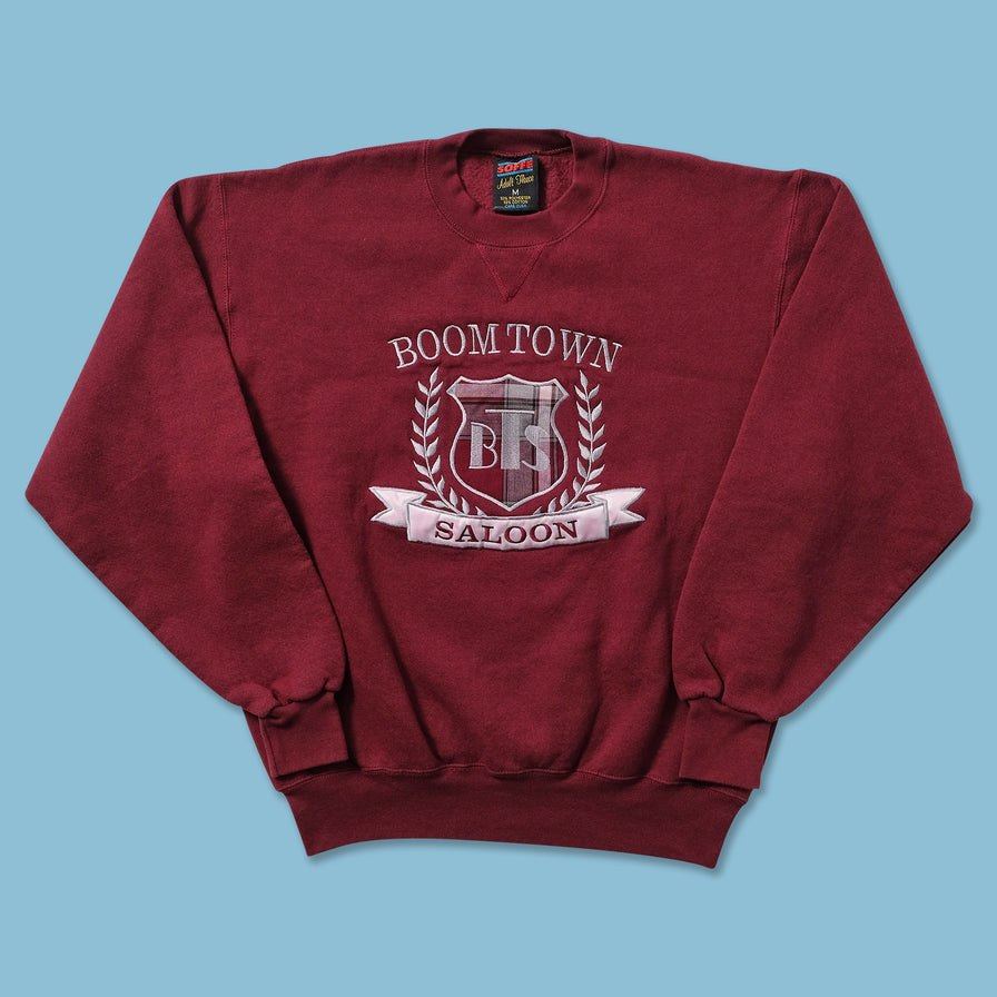 Vintage Boomtown Saloon Sweater Small 