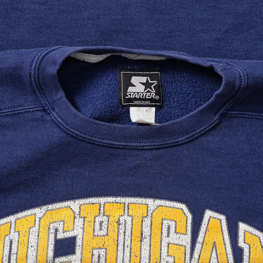 Vintage Starter Michigan Sweater Small 