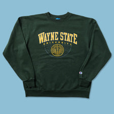 Champion Wayne State University Sweater Large 