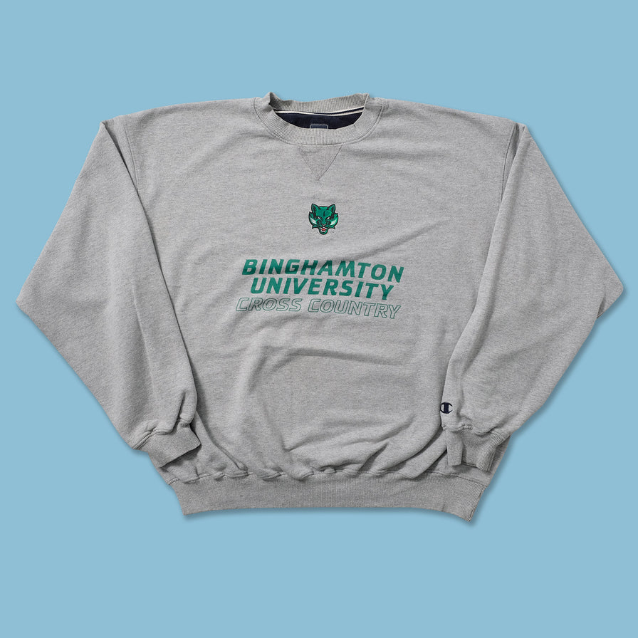 Vintage Champion Binghamton University Sweater 3XL 