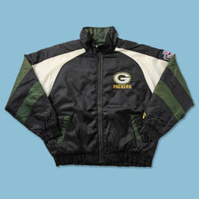 Vintage Greenbay Packers Padded Jacket Large 