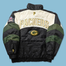 Vintage Greenbay Packers Padded Jacket Large 